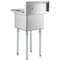 Amgood Stainless Steel Utility Sink. Bowl 18 in. x 18 in. 12 in. No Faucet SINK 181812 - NO FAUCET - alternate 2